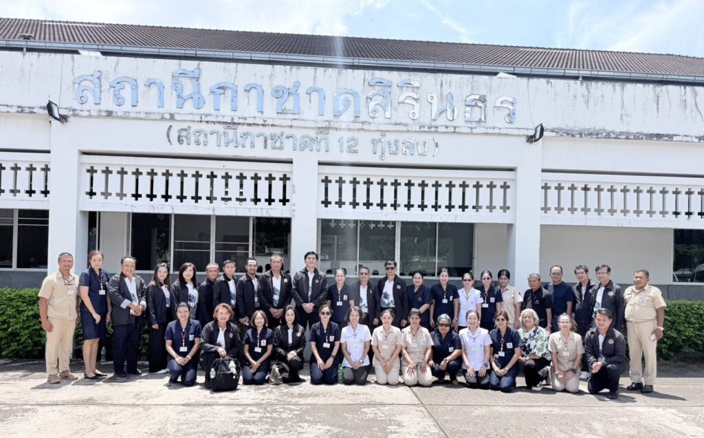 สัมมนาสัญจรให้กับสมาชิกสถานีกาชาดสิรินธร(สถานีกาชาดที่ 12 ทุ่งสง) จังหวัดนครศรีธรรมราช เมื่อวันที่ 6 กรกฎาคม 2569